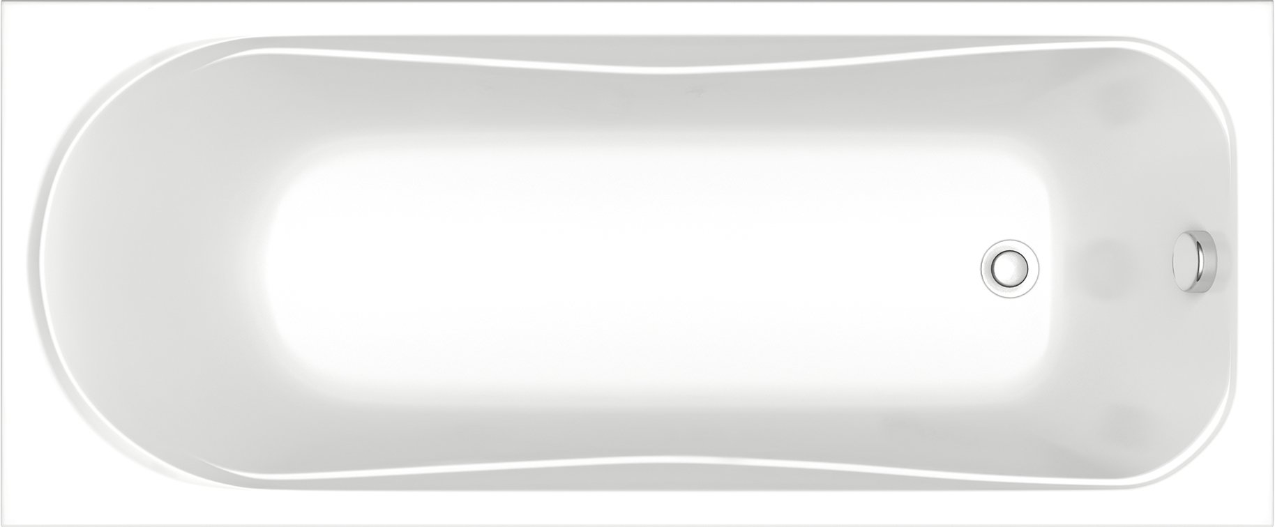 Акриловая ванна Bas Атланта 170x70 В 00003 - 0