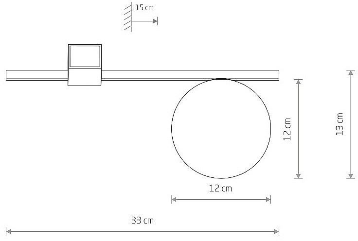 Накладной светильник Nowodvorski Pik 10299 - 3