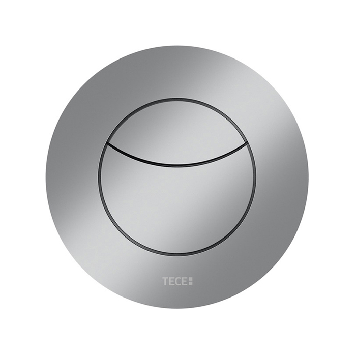 TECEflushpoint, Панель смыва, 2 клавиши, круглая хром матовый 9240983 - 0