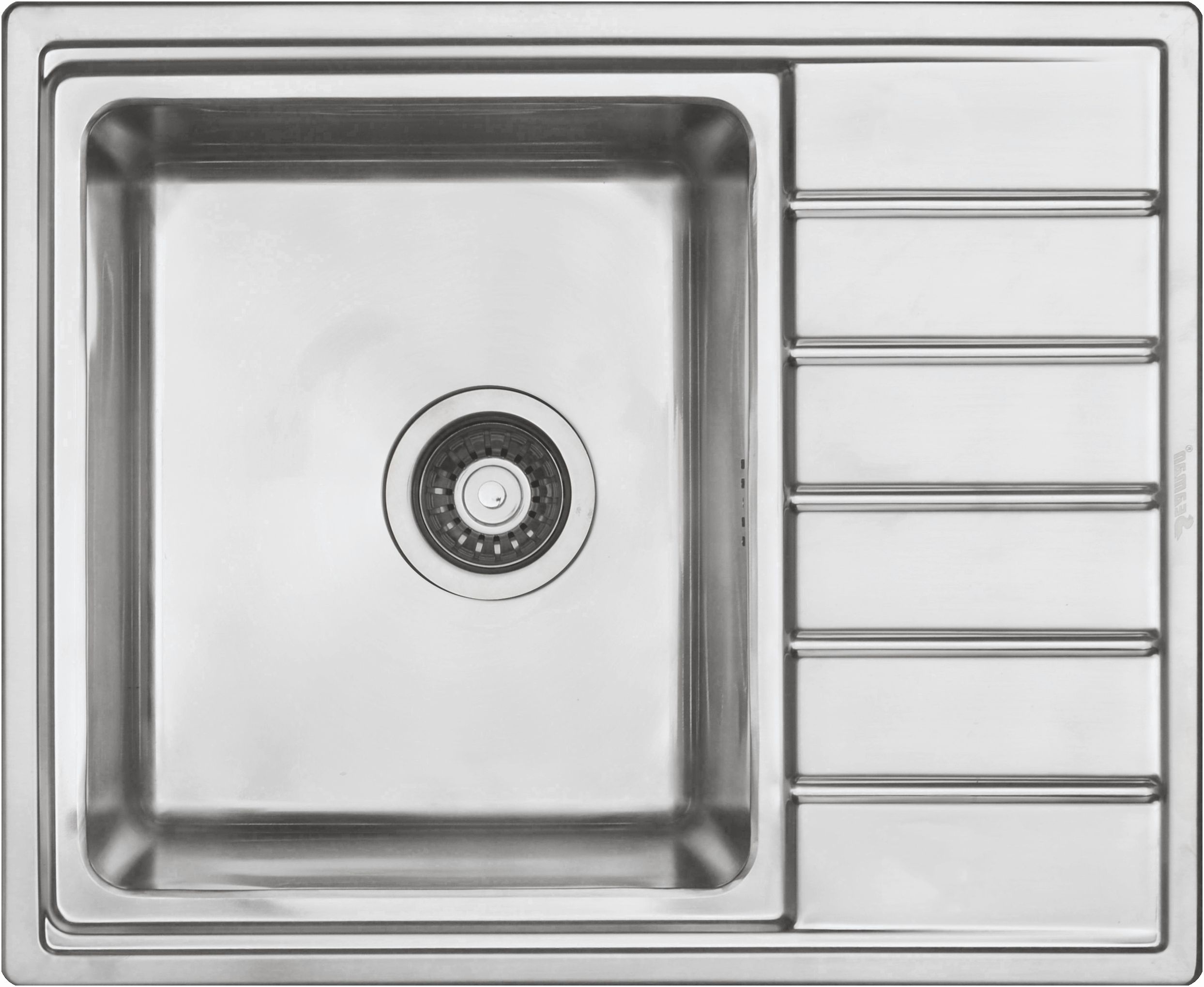 Металлическая мойка Seaman SMR-6150A  SMR-6150A.0 - 0