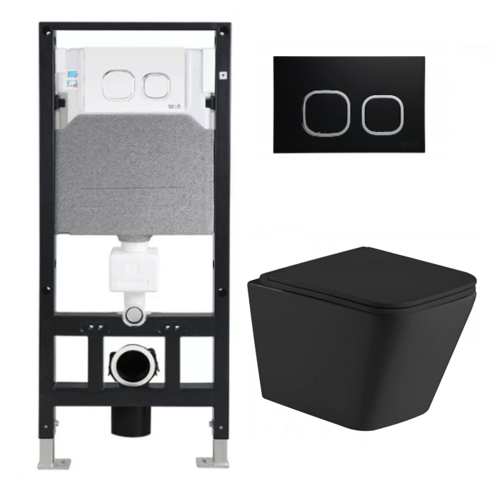 Комплект Weltwasser AMBERG 506 + GELBACH 004 MT-BL + AMBERG RD-BL  10000006779 - 0