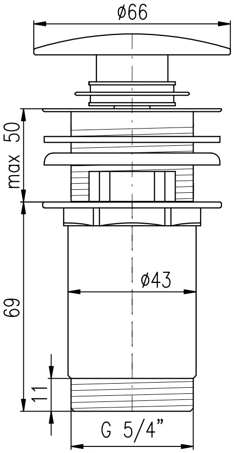 Смеситель для биде Rav Slezak Morava retro золото MK143.5KZ - 3