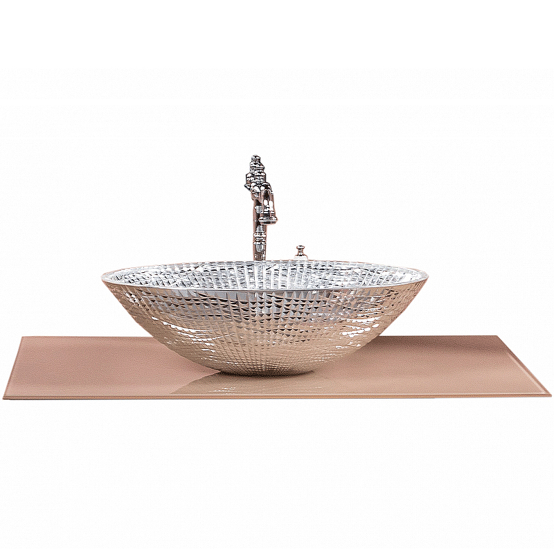 Столешница под раковину Armadi Art Lucido 80 бежевый 853-080-CP - 0