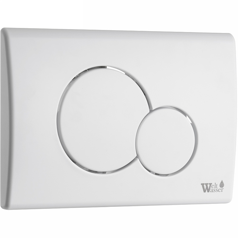 Клавиша смыва WeltWasser WW Marberg 507 RD GL-WT хром  10000010236 - 0