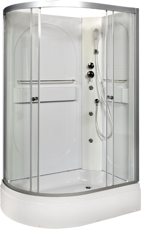 Душевая кабина DETO L520RNGM без крыши - 0