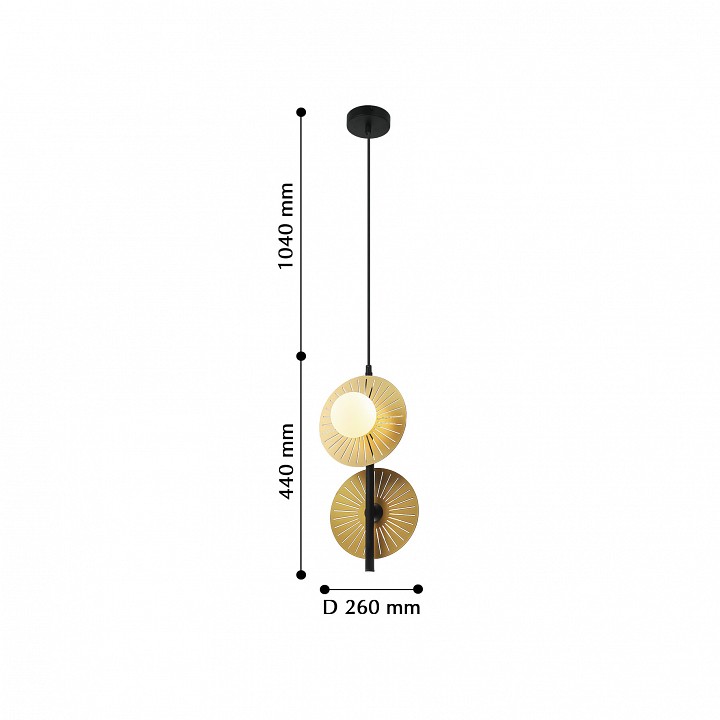 Подвесной светильник Favourite Sonnenblume 2356-2P - 1