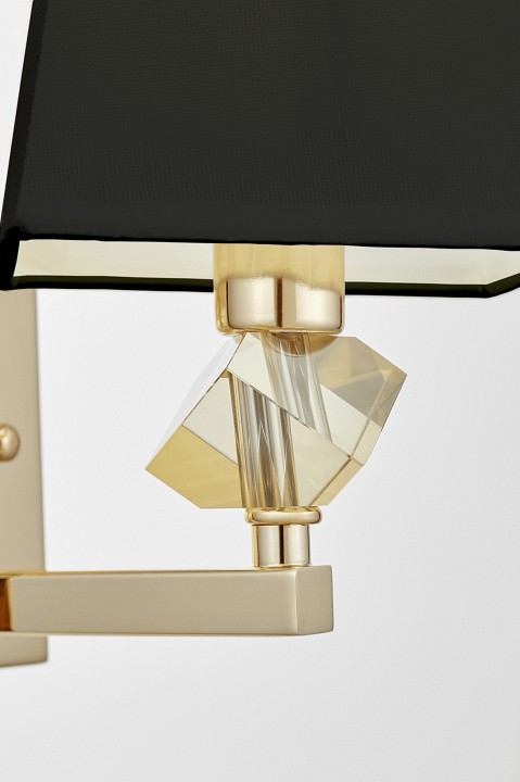 Бра LUMINA DECO Montero LDW 1249-1 GD+BK - 1