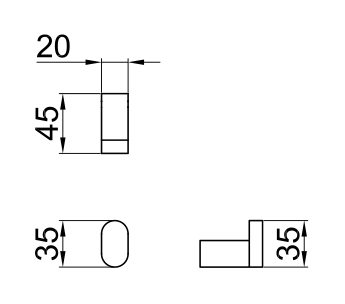 Крючок Webert Living  LV500401015 - 1