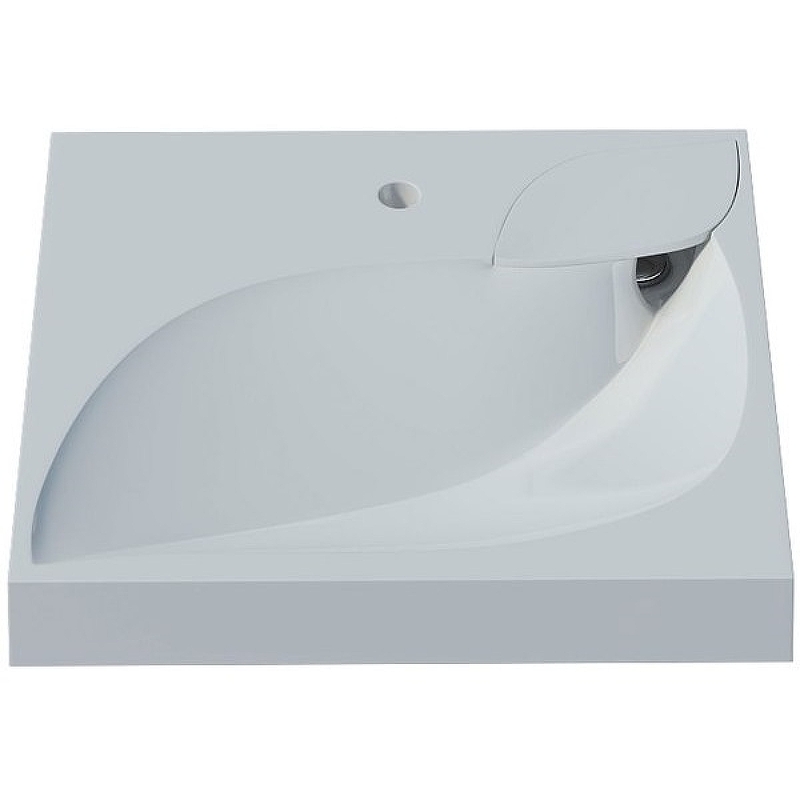 Раковина Stella Polar List 60х55 на стиральную машину белый 4627173210546 - 0