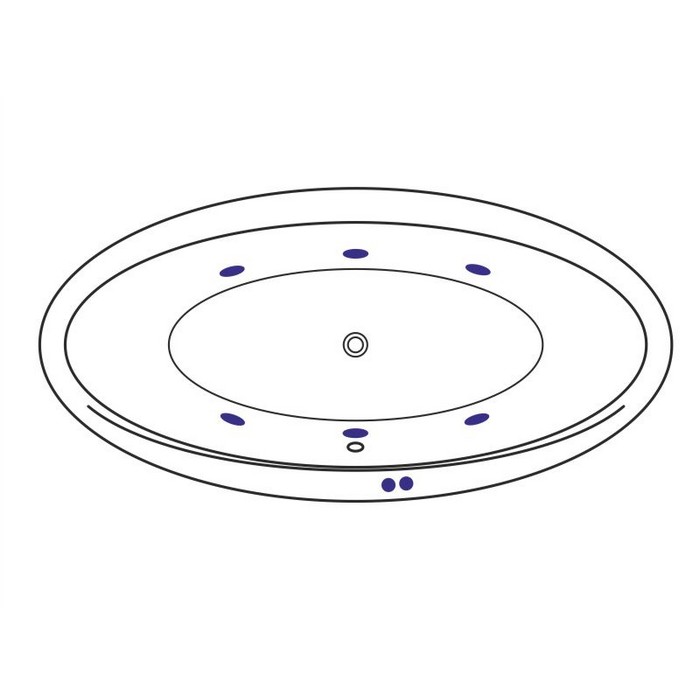Ванна акриловая Excellent Lumina Soft 190х95 с гидромассажем белый - бронза WAEX.LUM19.SOFT.BR - 6
