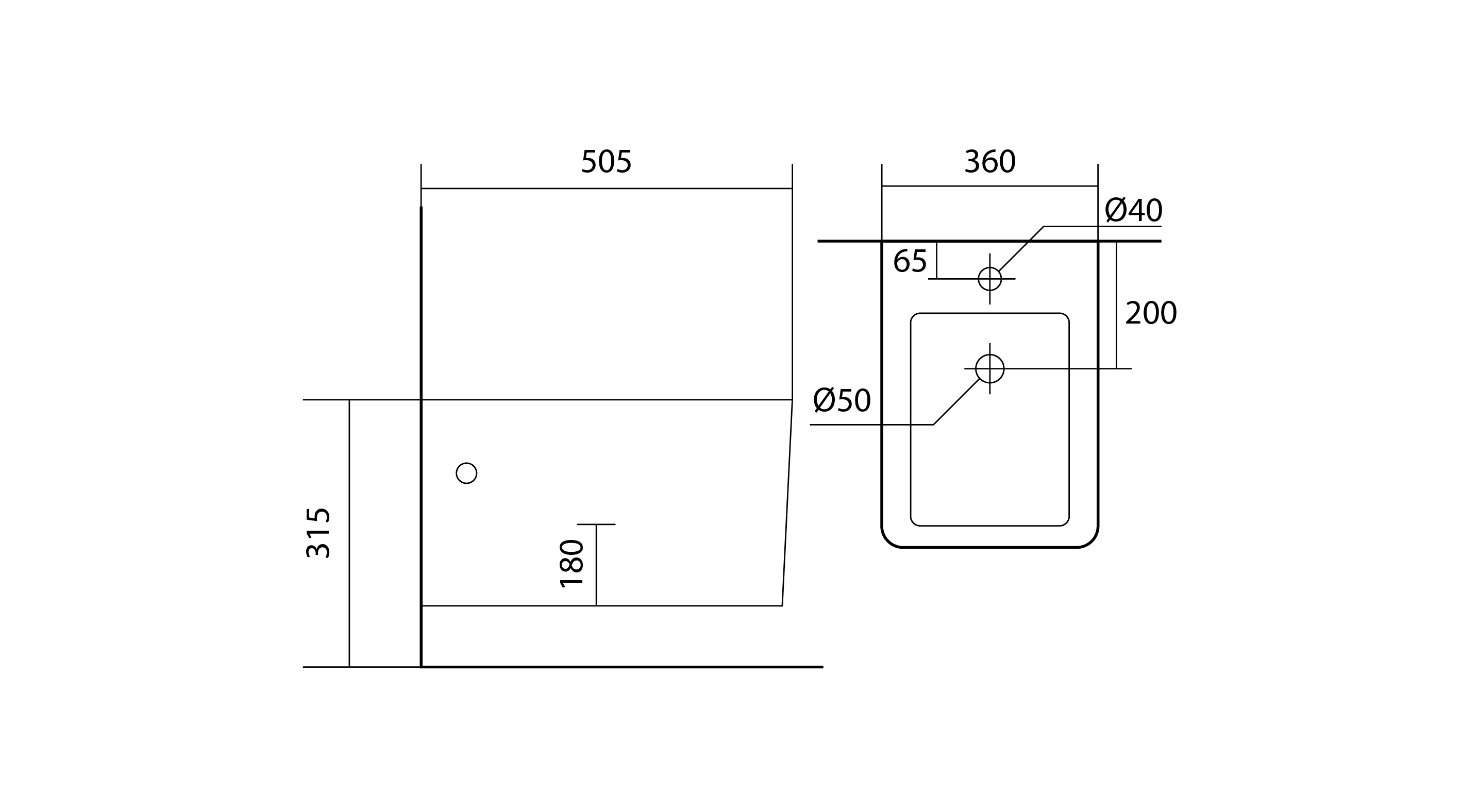 AQ0506N-00 ЛИБРА NewБиде подвесное 510*360*305 - 1