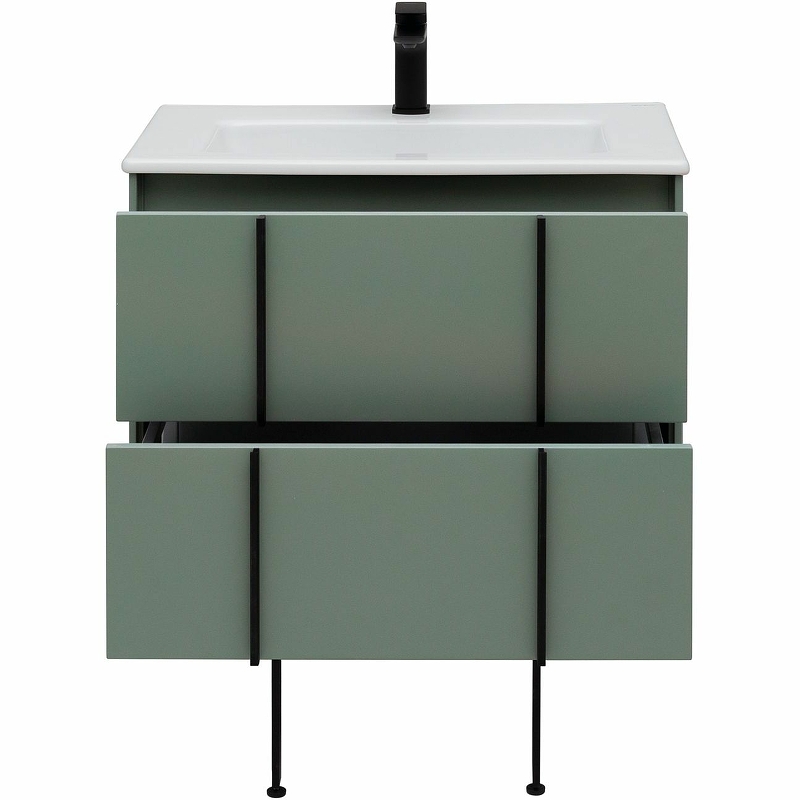 Тумба под раковину Allen Brau Reality 70 серо - зеленый матовый 1.32004.CGM - 16