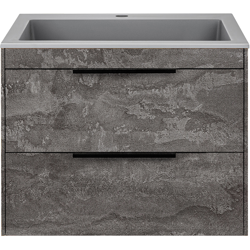 Тумба под раковину Vincea Chiara 60 серый VMC-2C2600GS - 2