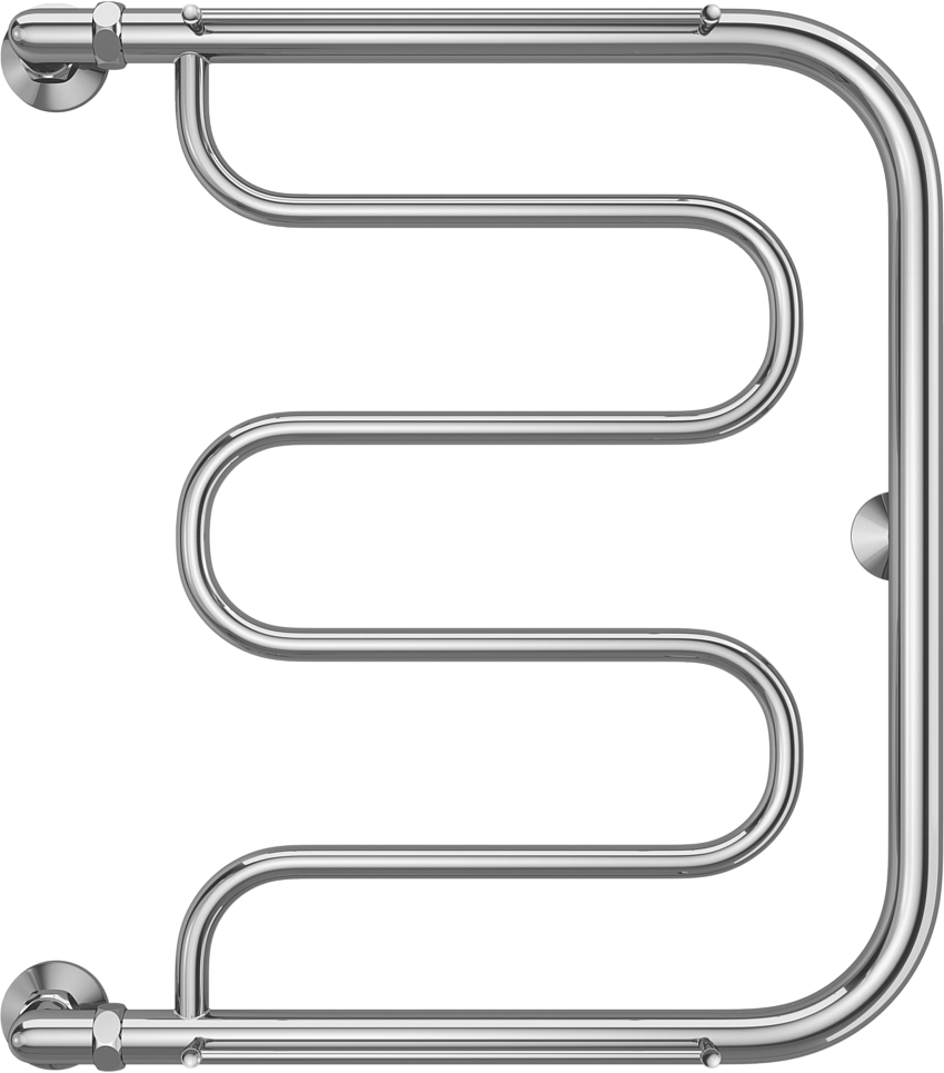 Водяной полотенцесушитель Terminus Фокстрот 500x600 Хром 4620768881299 - 4