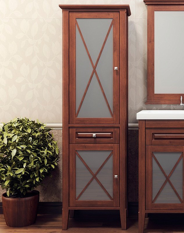 Шкаф-пенал Opadiris Палермо L светлый орех Z0000008255 - 0