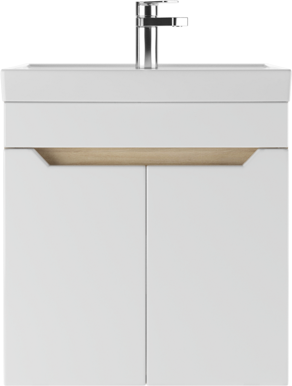 Тумба с раковиной DIWO Архангельск 50 дуб сонома, подвесная 569688 - 8