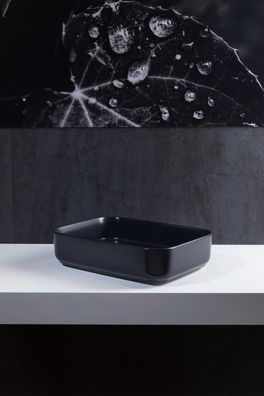 Раковина Allen Brau Fantasy Quad 50x36, черная матовая 4.11021.31 - 3