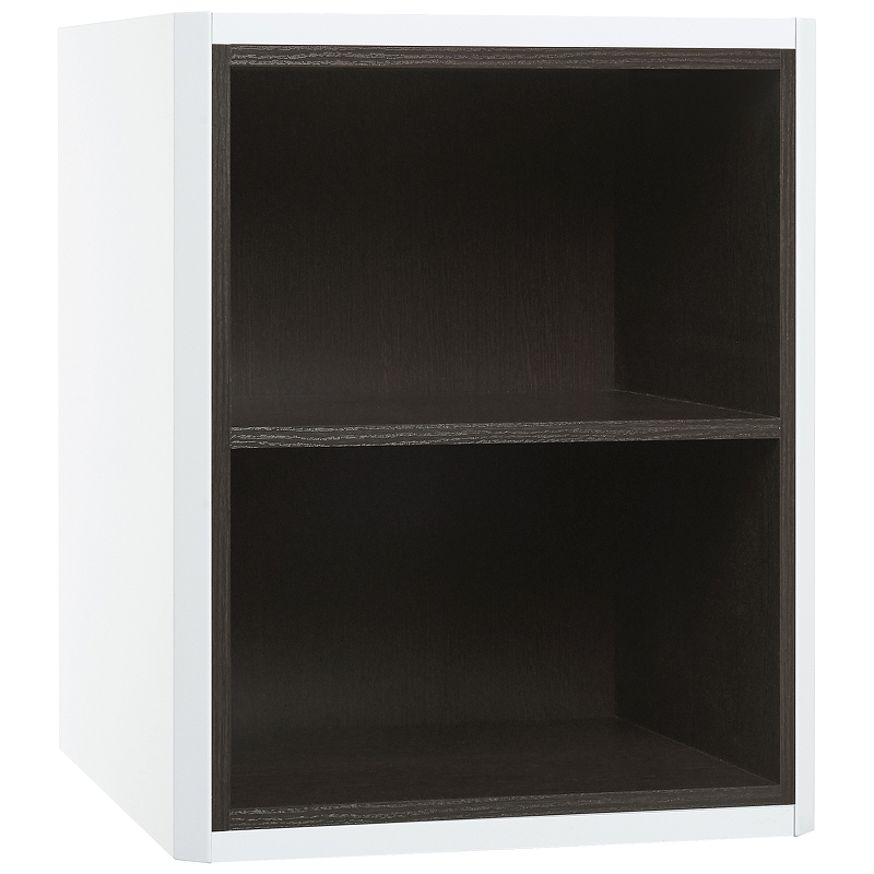 Модуль для тумбы Aquaton Брук 40 белый-темное дерево 1A201201BCDF0 - 0