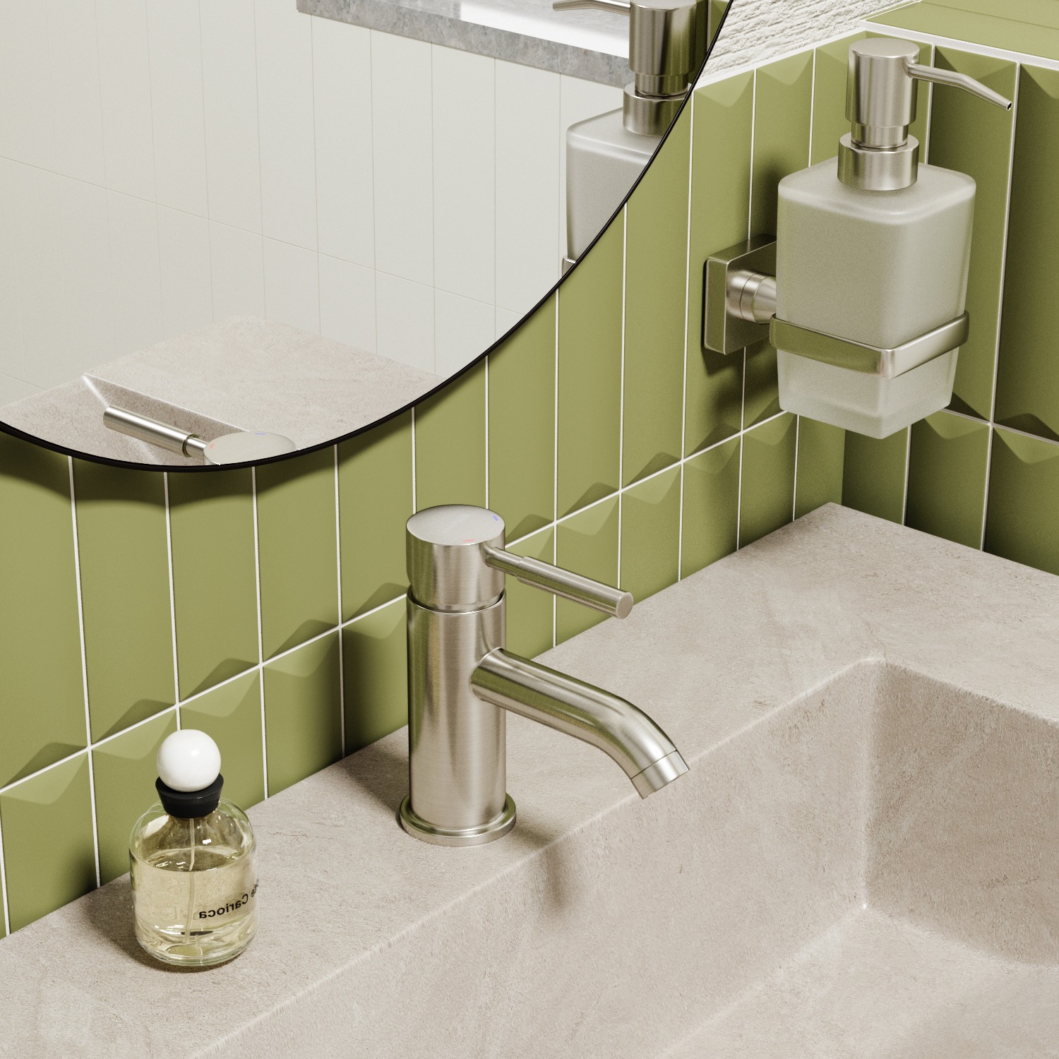 NEW Wern 4205 Смеситель для умывальника - 1