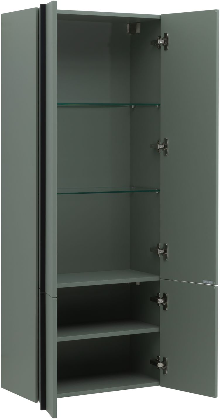 Шкаф пенал Allen Brau Reality 60 подвесной серо - зеленый матовый 1.32003.CGM - 9