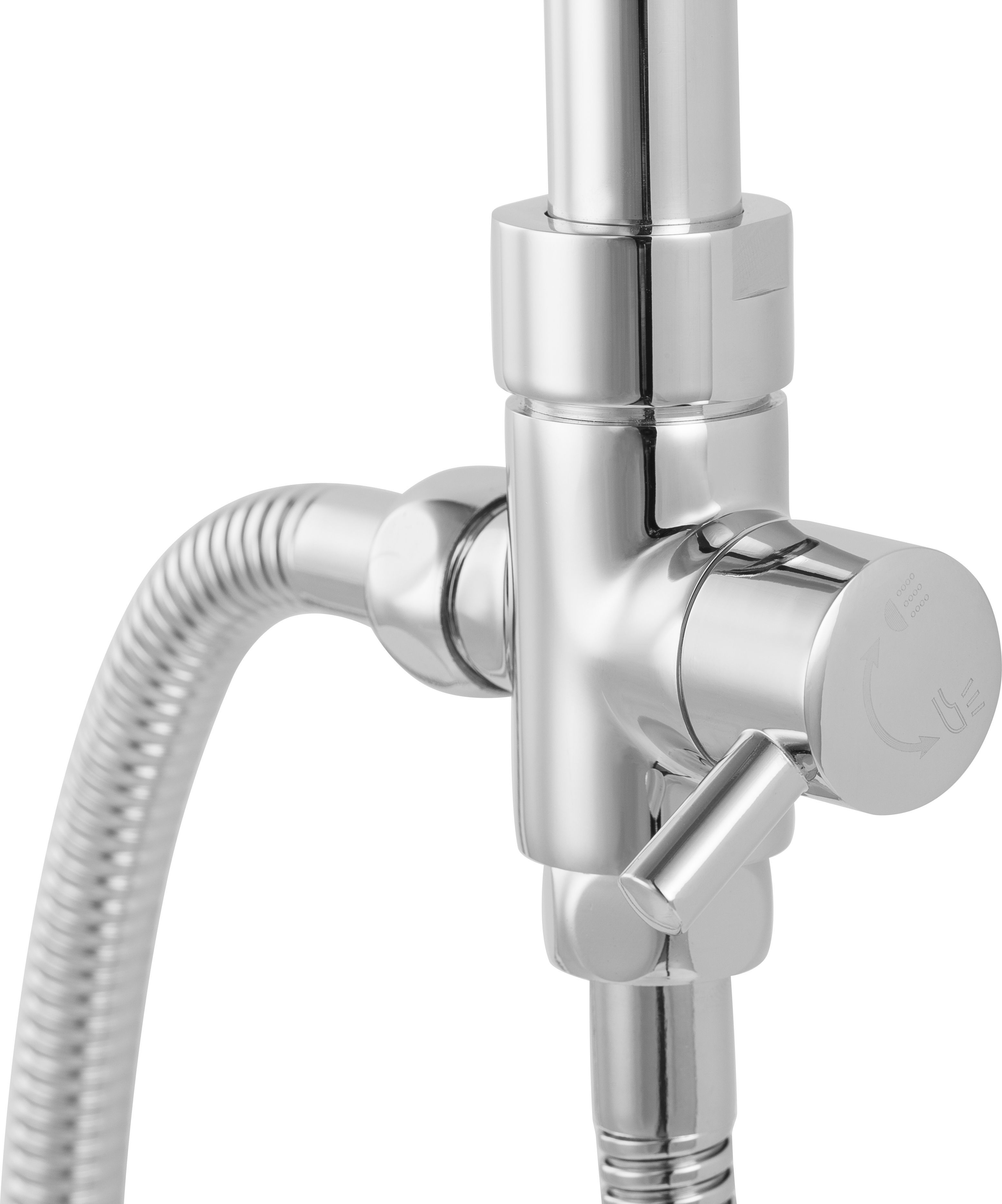 Душевая стойка Bravat Fit D283CP-2-RUS - 8