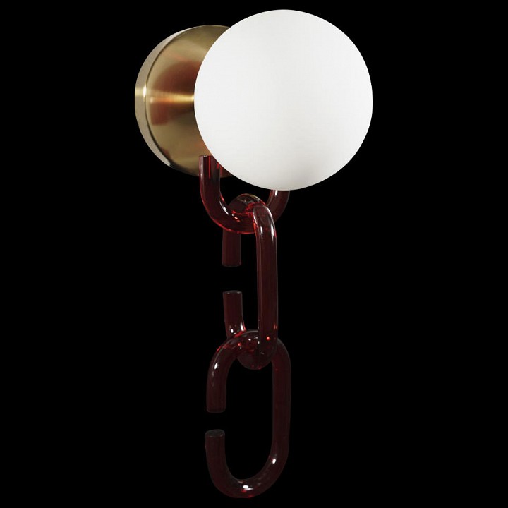 Бра Loft it Chain 10128W Red - 2