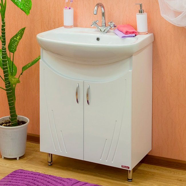 Раковина мебельная Style Line Стелла 65 белый ЛС-00000153 - 14