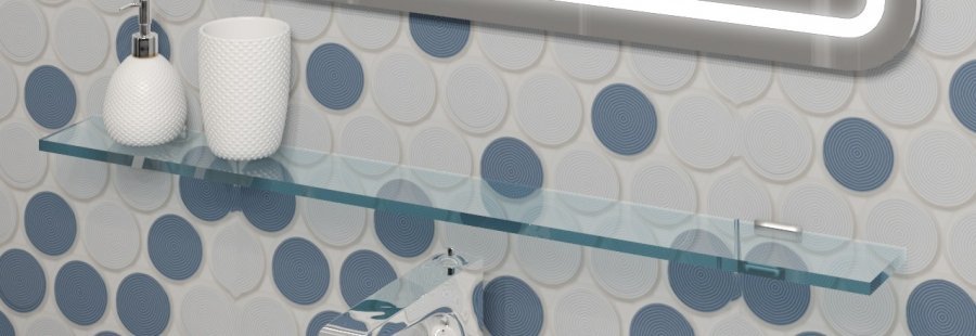 Полка Opadiris Элеганс 80 , стеклянная 00-00000465 - 0