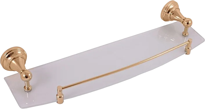 Полка стеклянная Rav Slezak Morava 50 золото MKA0900/50Z - 0