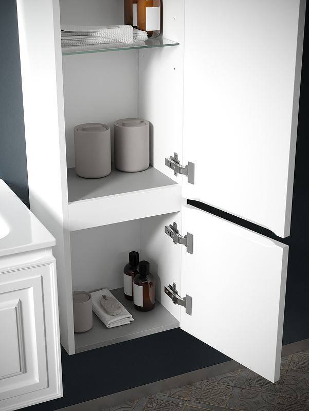 Шкаф-пенал Sancos Very правый 35х160 белый PVR35RW - 2