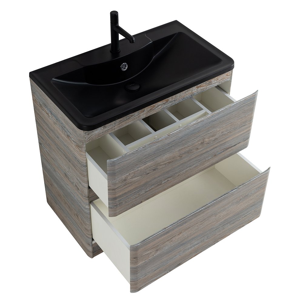 Тумба с раковиной BelBagno 100 светлое дерево - 2