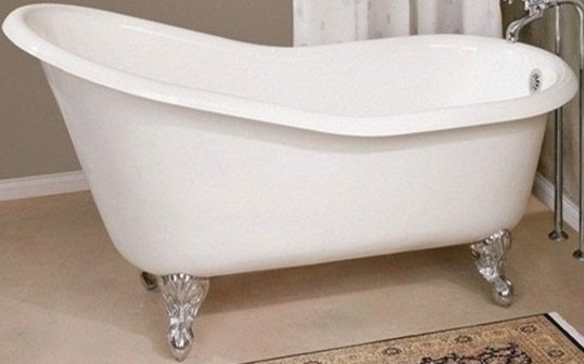 Чугунная ванна Magliezza Beatrice 153x77 см  BEATRICE CR - 1