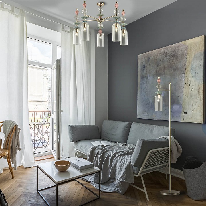 Подвесная люстра Odeon Light Classic Bizet 4855/5C - 1