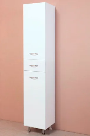 Шкаф-пенал Onika Модерн 40 L с бельевой козиной, белый  404009 - 1