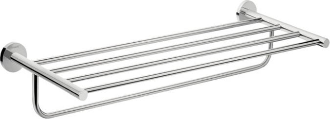 Полка Hansgrohe Logis Universal 41720000 с полотенцедержателем - 0