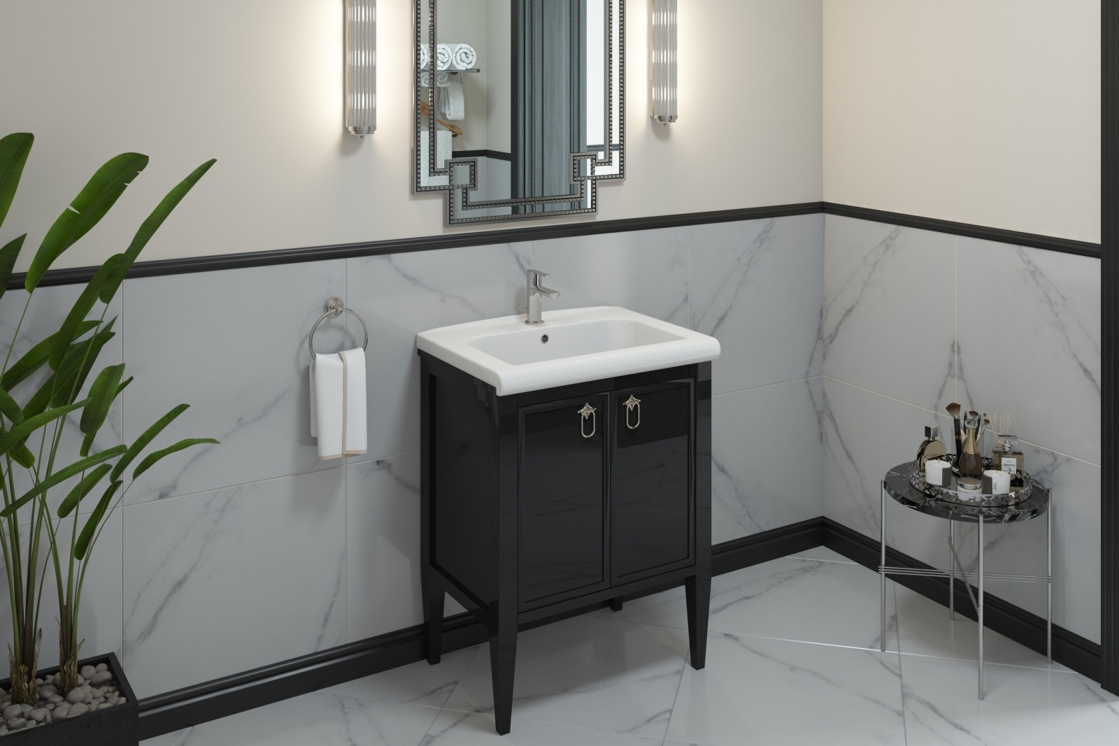 Мебельная раковина Kirovit Леонардо 70 Леонардо70 - 1