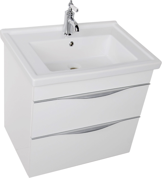 Тумба с раковиной Aquanet Эвора 70 белая 184307 - 8