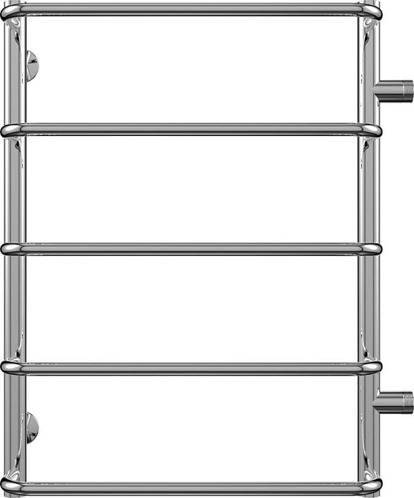 Водяной полотенцесушитель Terminus Стандарт П5 500x696 Хром боковое подключение 4670030725301 - 0