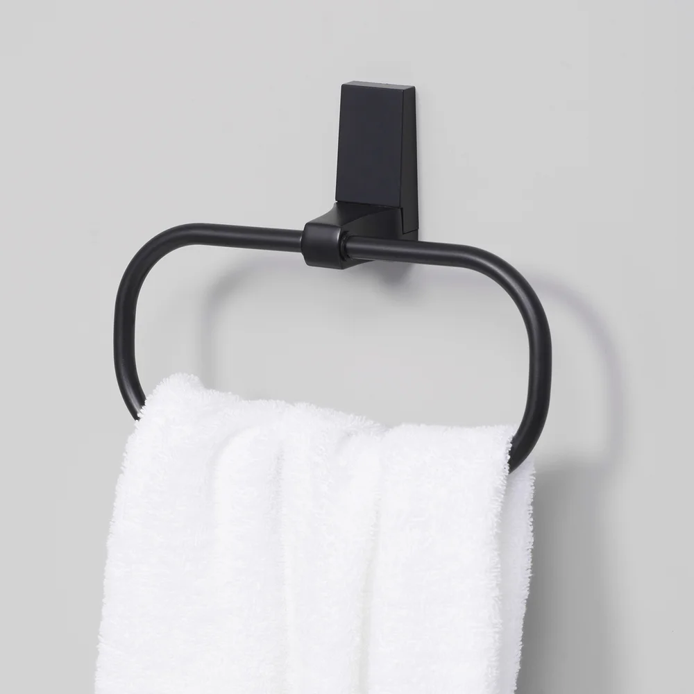Полотенцедержатель Wasserkraft Abens черный матовый K-3260 - 1