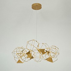 Подвесная люстра Eurosvet Uma 90369/12 медь - 1