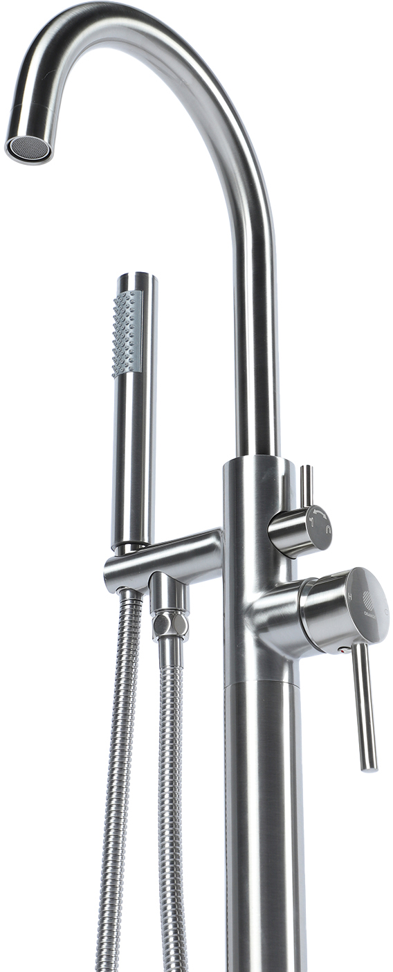 Смеситель для ванны с душем STWORKI Эстерсунд ES-06ni напольный - 5