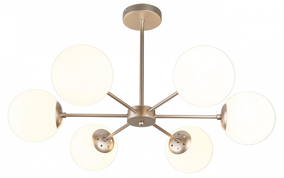 Люстра на штанге Escada ETHEREAL 2110/6P Nickel - 0