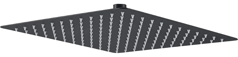 Верхний душ Berges Ventas черный матовый 074002 - 0