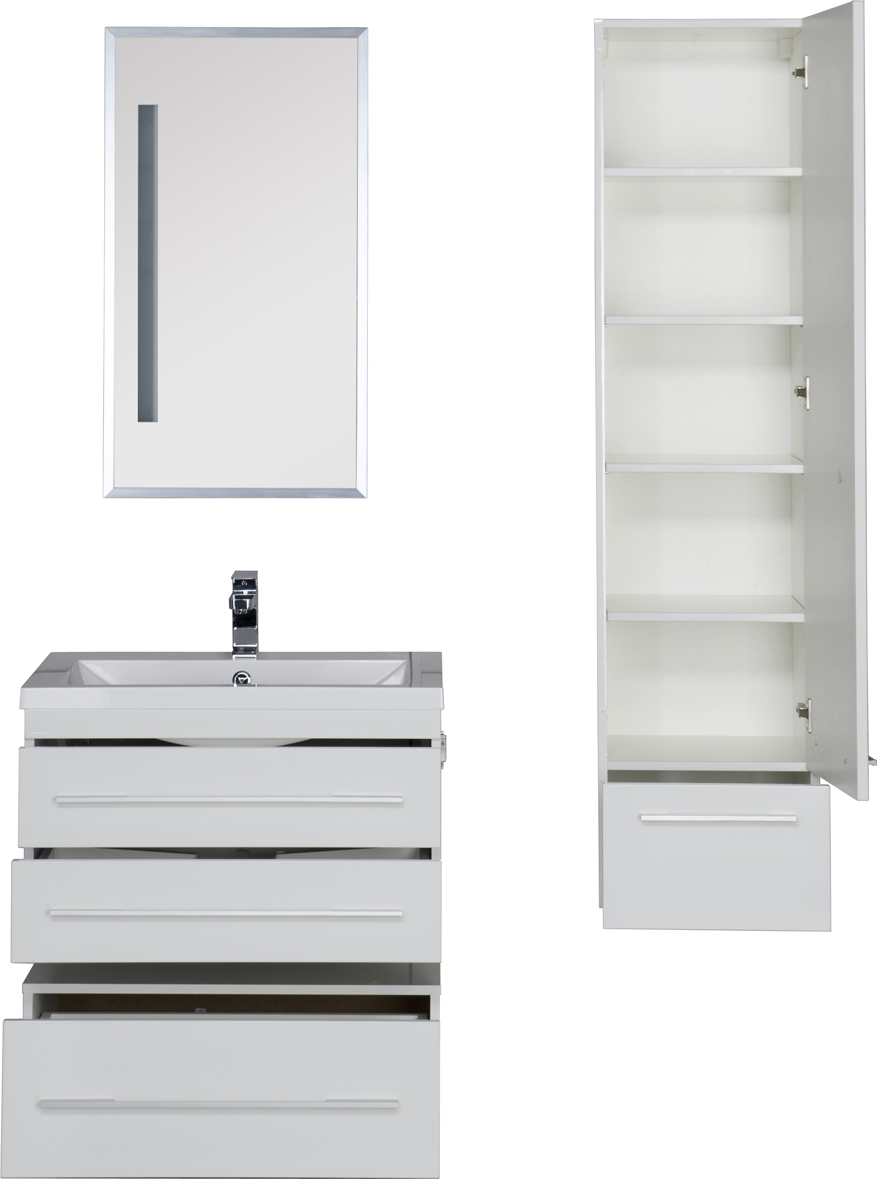 Тумба с раковиной Aquanet Нота 75 белая 171487 - 31