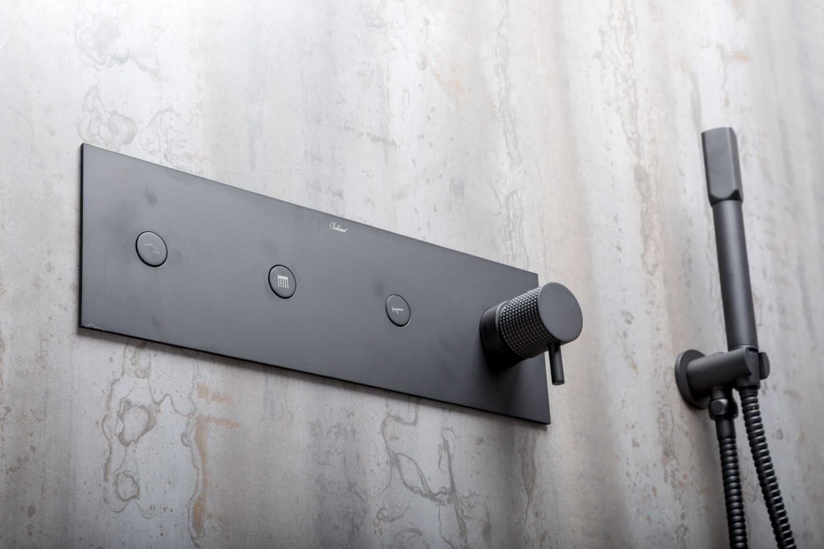 Душевой комплект Boheme Fusion 130-B С ВНУТРЕННЕЙ ЧАСТЬЮ, чёрный - 2