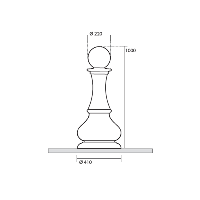 Kerasan Artwork Cтатуэтка декоративная Pedone, цвет белый глянцевый 471201 - 2