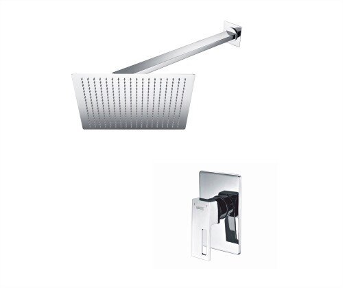 A12119 Встраиваемый комплект для душа с верхней душевой насадкой - 0