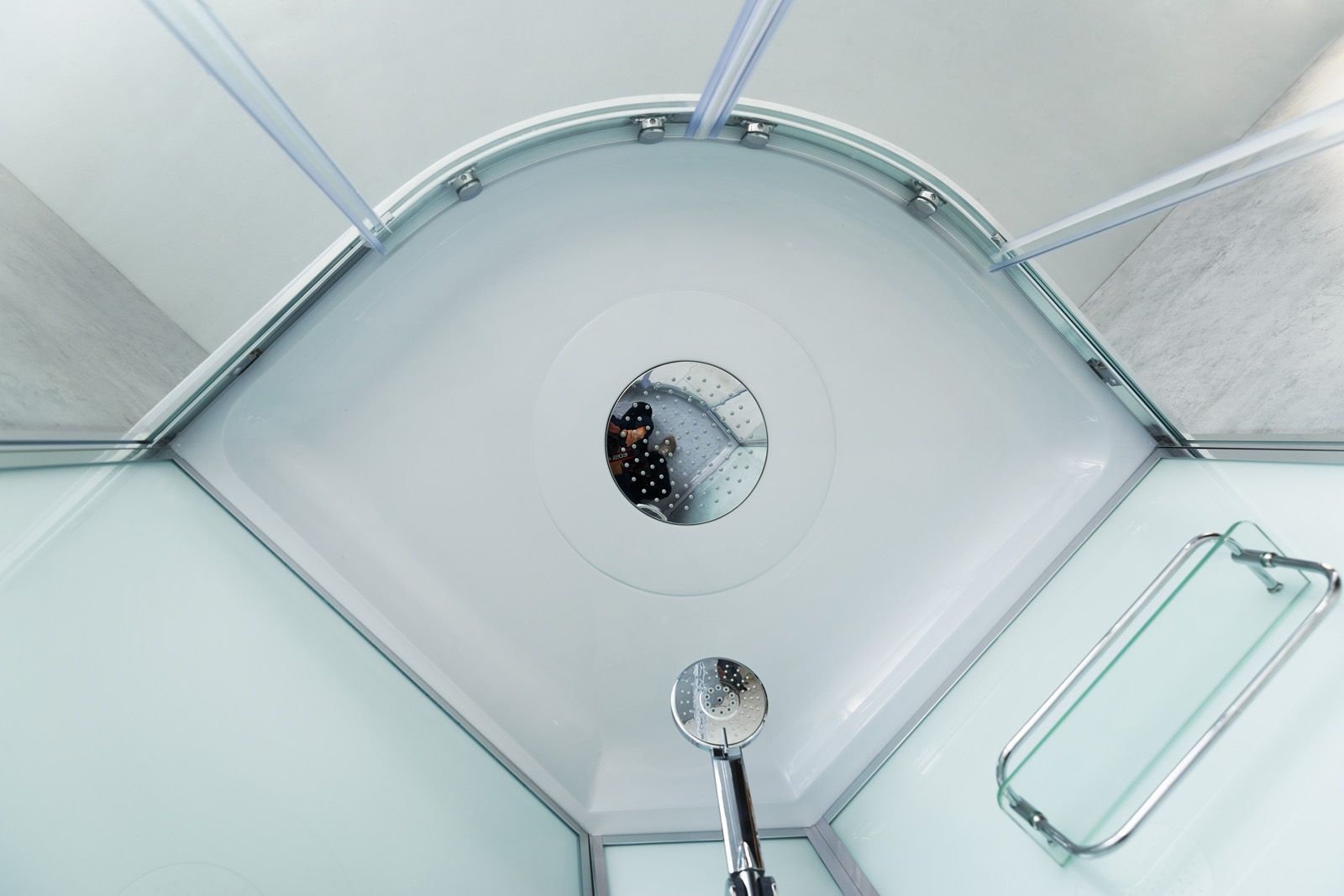 Душевая кабина BelBagno Uno Cab R 2 90 C Cr TOP UNO-CAB-R-2-90-C-Cr-TOP - 3