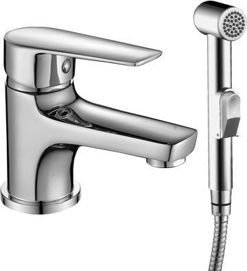 Смеситель для раковины Rossinka  хром  S35-15 - 0