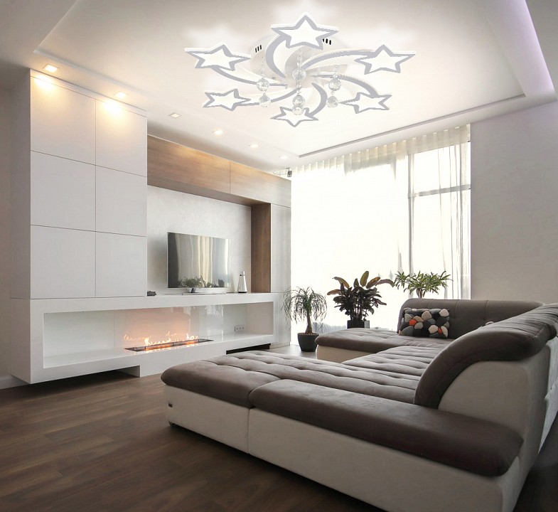 Потолочная люстра Natali Kovaltseva Star LED LAMPS 81239 - 9